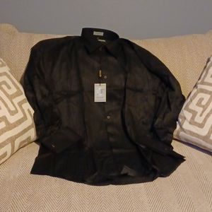 Fratello all black dress shirt